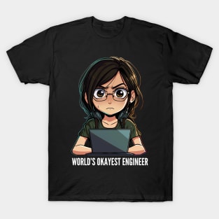 World's Okayest Engineer v4 T-Shirt